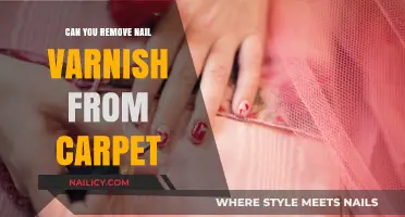How to Remove Nail Varnish from Your Carpet