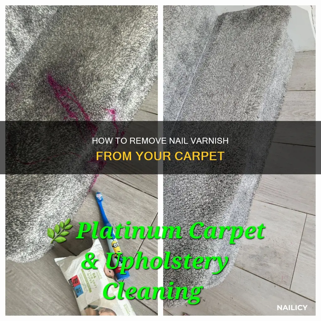 can you remove nail varnish from carpet