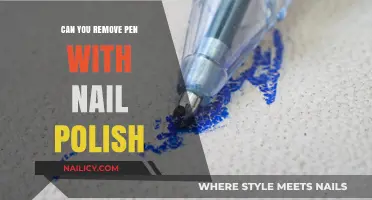How Nail Polish Can Remove Pen Ink