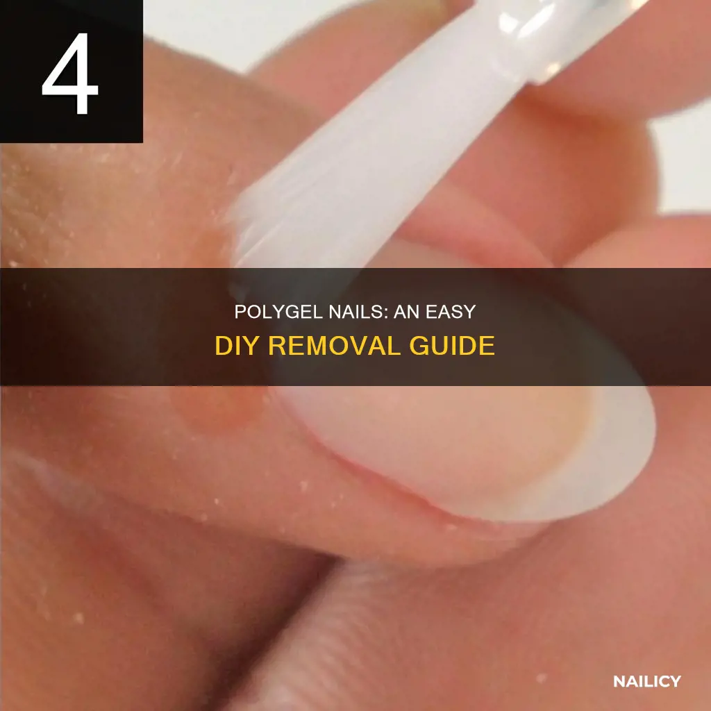 can you remove polygel like acrylic nails
