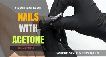 How to Remove Polygel Nails with Acetone