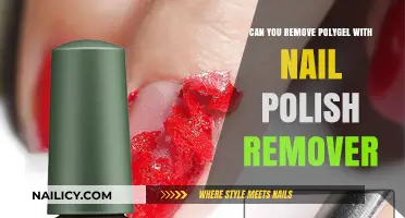 Polygel Nails: Removing with Nail Polish Remover