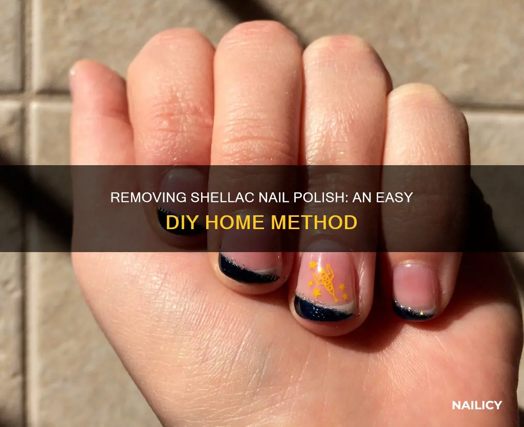 can you remove shellac nail polish at home