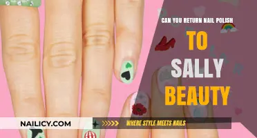 Returning Nail Polish to Sally Beauty: Policies and Tips Explained