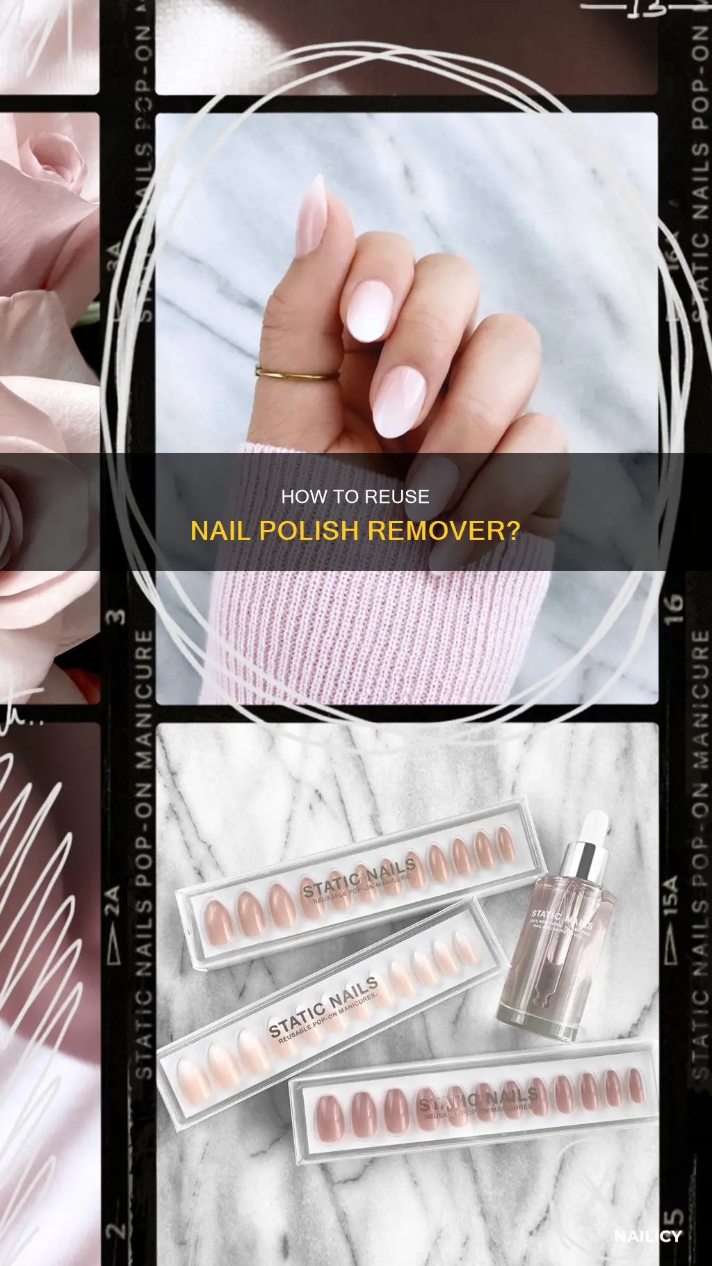 can you reuse nail polish remover