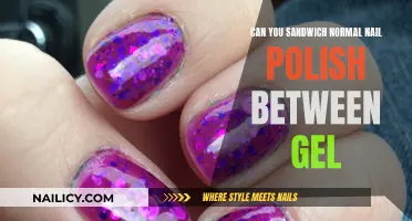 Sandwiching Regular Nail Polish Between Gels: A Smart Hack?