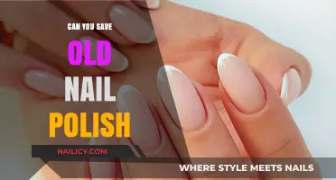 Revive Your Old Nail Polish: Tips to Save and Restore It