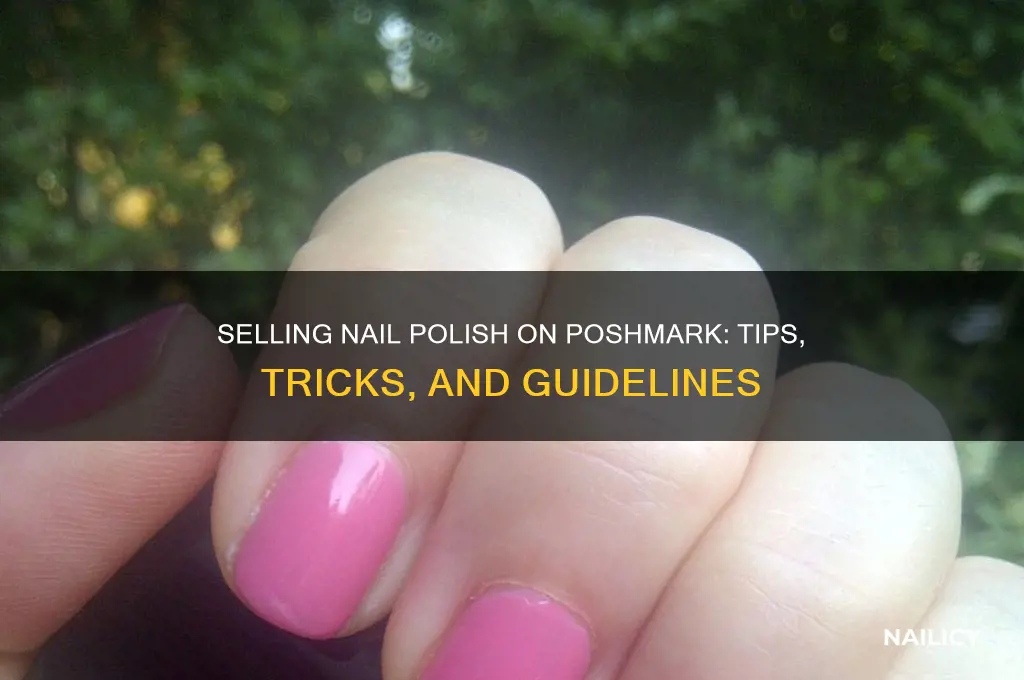 can you sell nail polish on poshmark