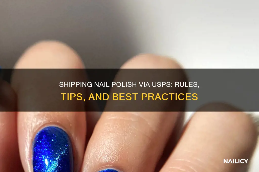 can you ship nail polish through usps