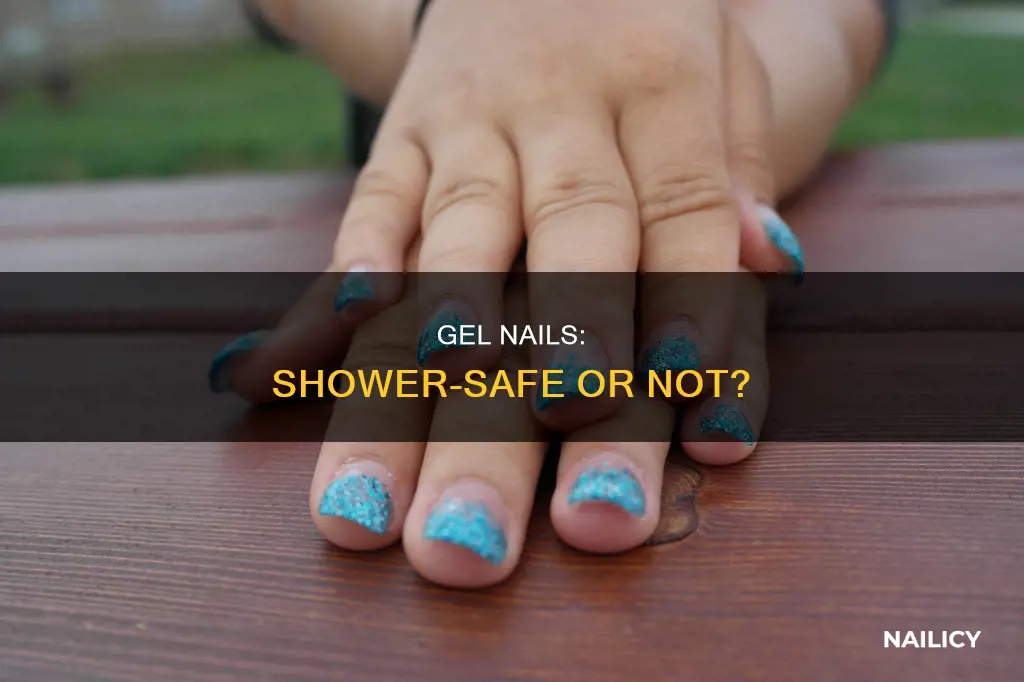 can you shower after gel nails