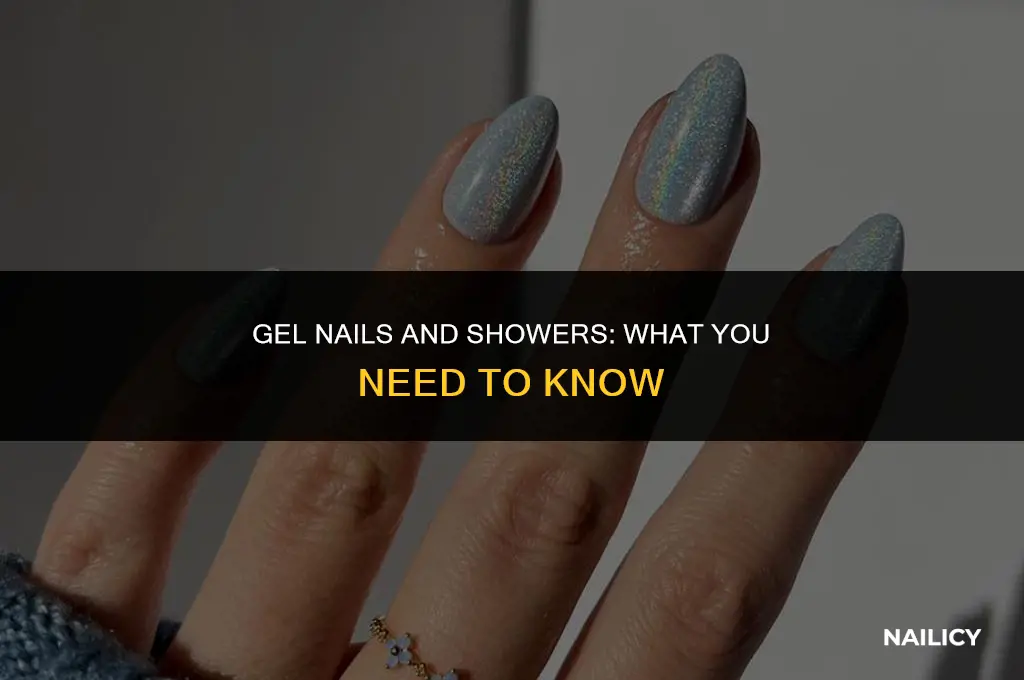 can you shower after getting gel nails