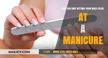 Nail Filing at Manicures: Necessary or Skippable?