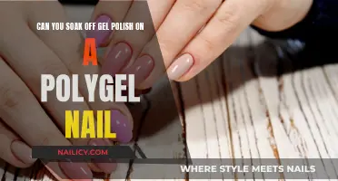 Soaking Off Gel Polish: Polygel Nails
