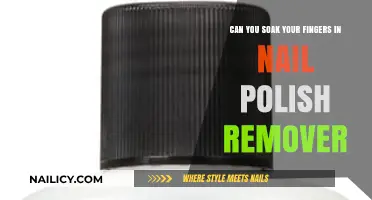 Soaking Nails in Polish Remover: Safe or Not?