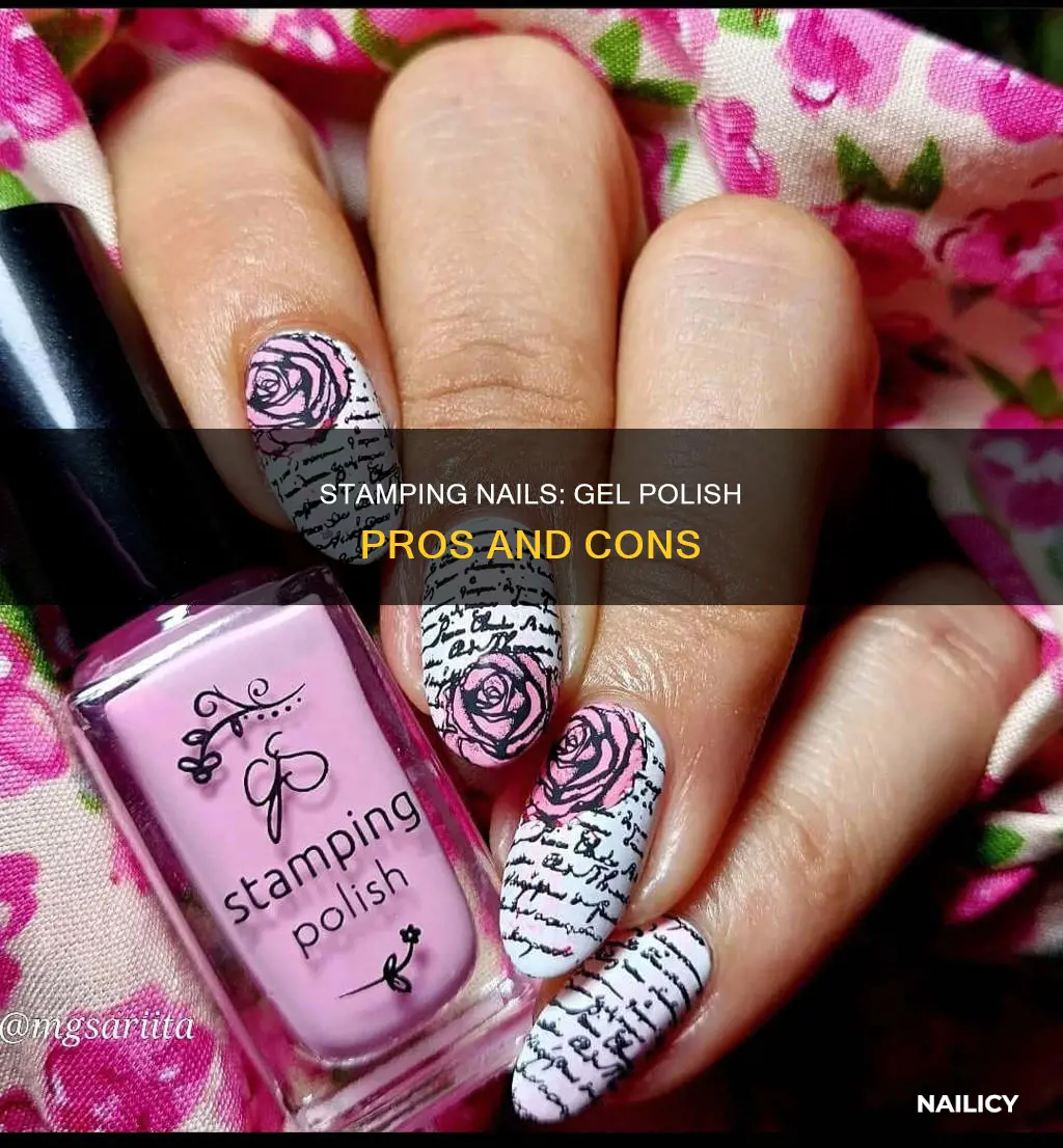 can you stamp nails with gel polish