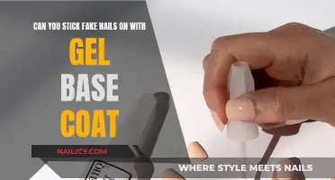 Using Gel Base Coat to Stick Fake Nails: A Good Idea?