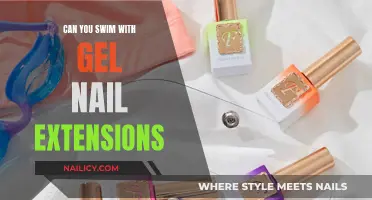 Gel Nail Extensions: Safe Swimming?