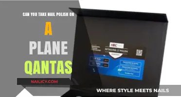 Flying with Qantas? Here’s How to Pack Your Nail Polish Safely