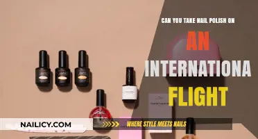Traveling with Nail Polish: International Flight Rules and Tips