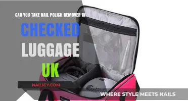 Nail Polish Remover: Safe in Checked Luggage?