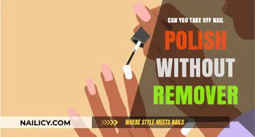 How to Remove Nail Polish Without a Remover?
