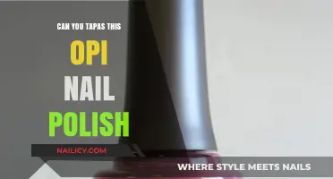 Can You Tapas This OPI Nail Polish? A Creative Twist