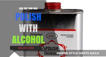 Revive Thick Nail Polish: Using Alcohol as a Thinning Solution