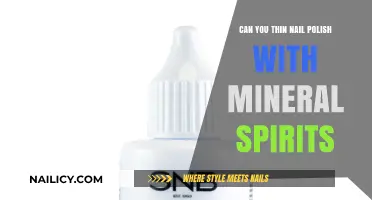 Thinning Nail Polish: Can Mineral Spirits Save Your Favorite Shade?