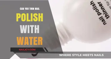 Can You Thin Nail Polish with Water? The Truth Revealed