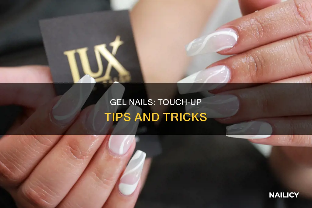 can you touch up gel nails