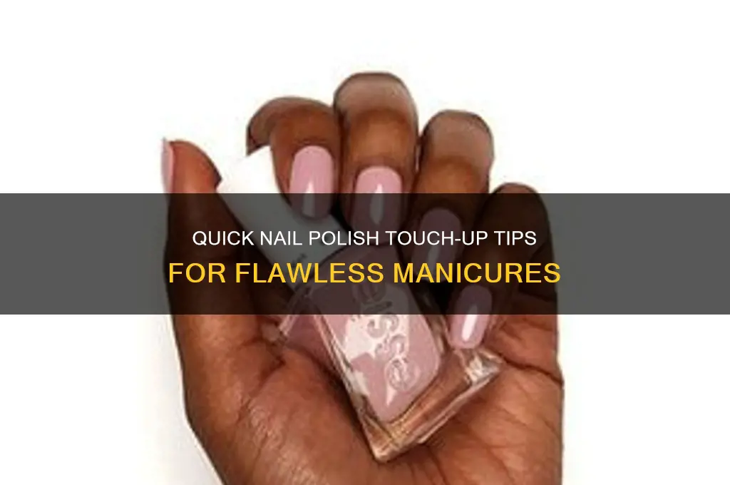 can you touch up nail polish