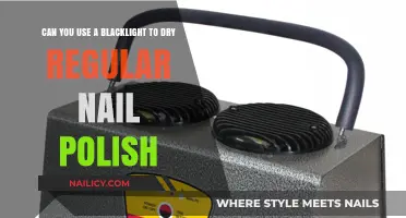 Blacklight for Nail Polish Drying: Does It Work on Regular Polish?