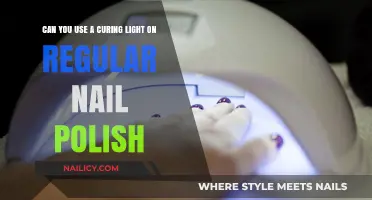 Can Curing Lights Enhance Regular Nail Polish Durability and Shine?