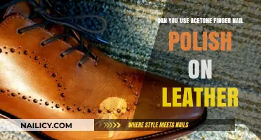 Using Acetone Nail Polish Remover on Leather: Safe or Damaging?