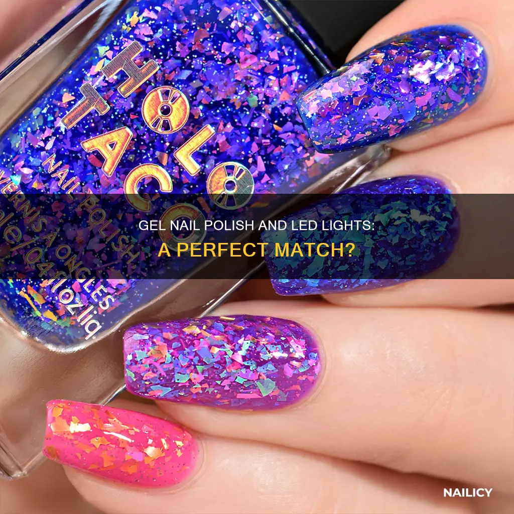 can you use any gel nail polish with led light