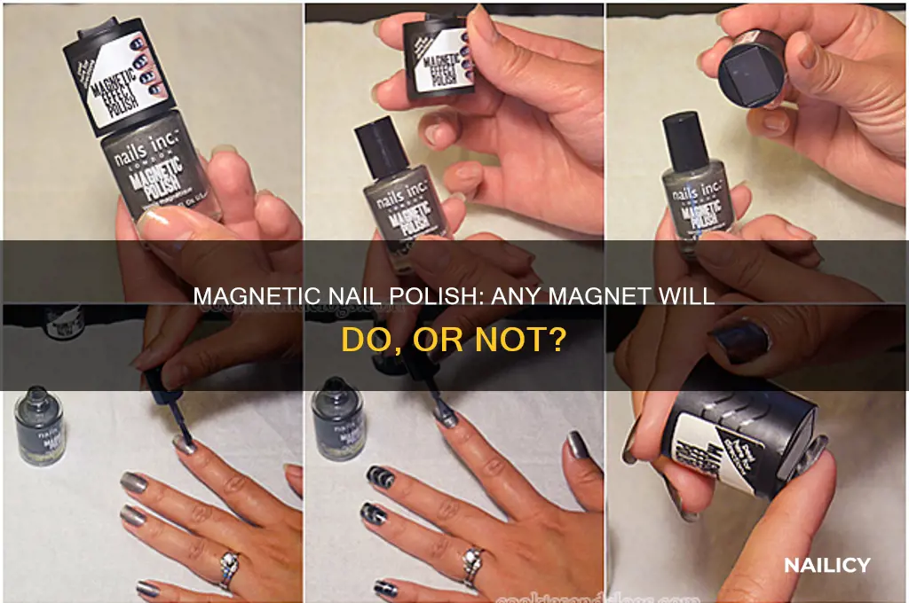 can you use any magnet for magnetic nail polish