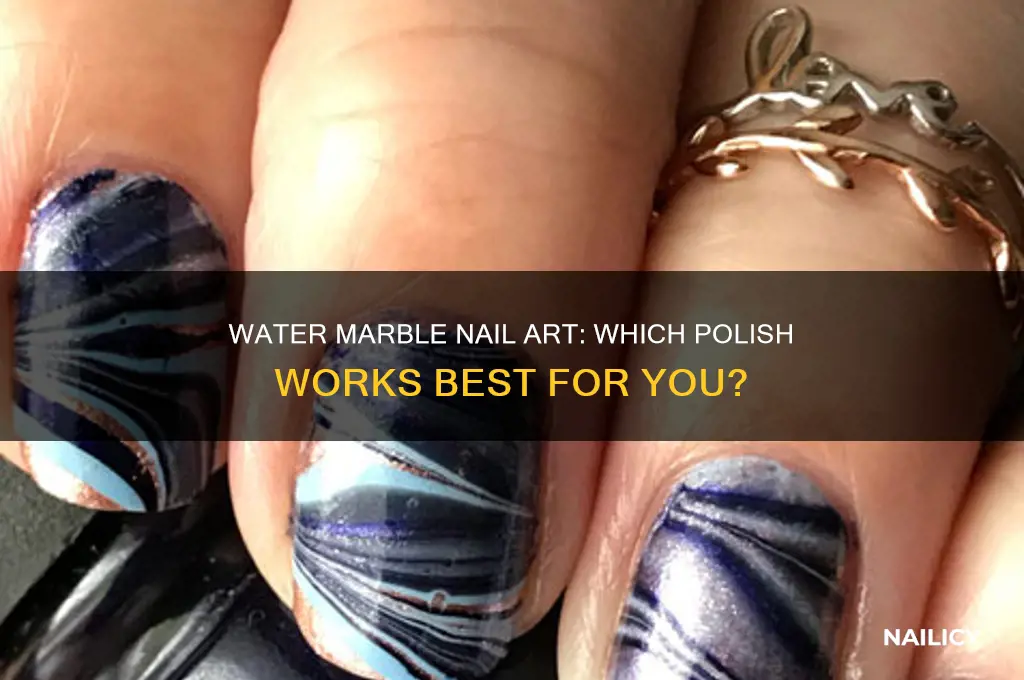 can you use any nail polish for water marble