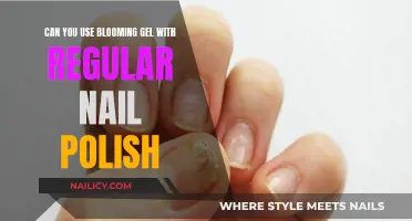 Does Blooming Gel Work with Regular Nail Polish?