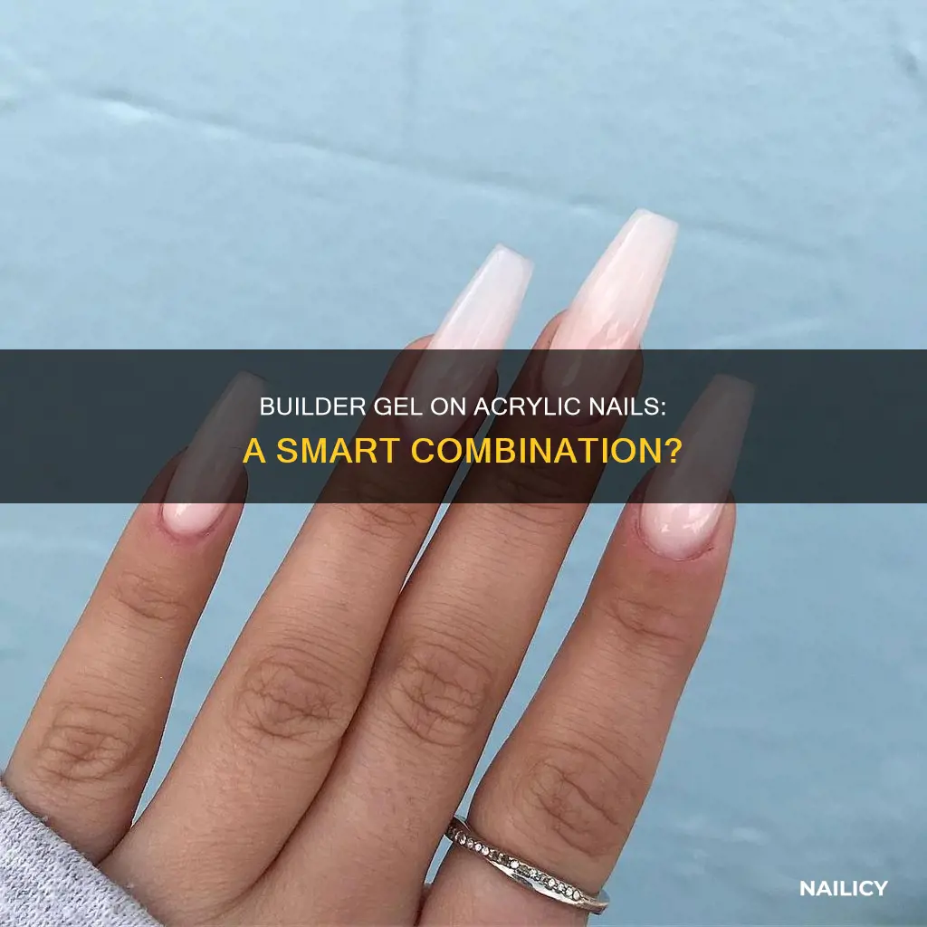 can you use builder gel on acrylic nails