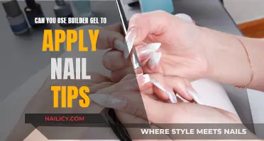 Applying Nail Tips: Using Builder Gel for Success