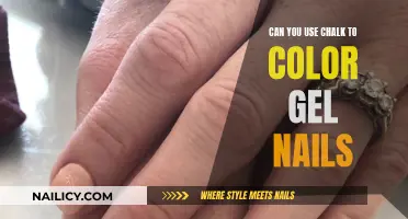 Chalk Art on Gel Nails: A Creative Color Option