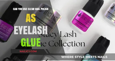 Clear Nail Polish as Eyelash Glue: Safe Alternative or Risky Hack?