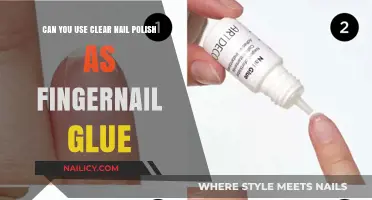 Clear Nail Polish as Fingernail Glue: A Quick Fix or Fail?