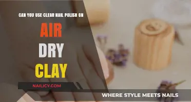 Using Clear Nail Polish on Air Dry Clay: Tips and Tricks
