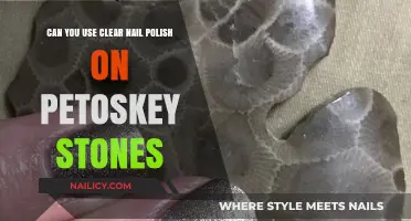 Enhancing Petoskey Stones: Clear Nail Polish Tips and Tricks