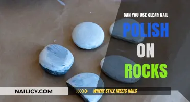 Clear Nail Polish on Rocks: Creative Crafting or Costly Mistake?