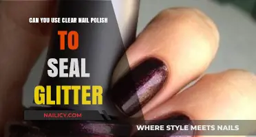Seal Glitter with Clear Nail Polish: A DIY Hack Explored