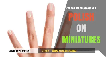 Clearcoat Nail Polish for Miniatures: A Creative Alternative?