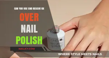 Can You Apply CND Rescue RX Over Nail Polish? Find Out!