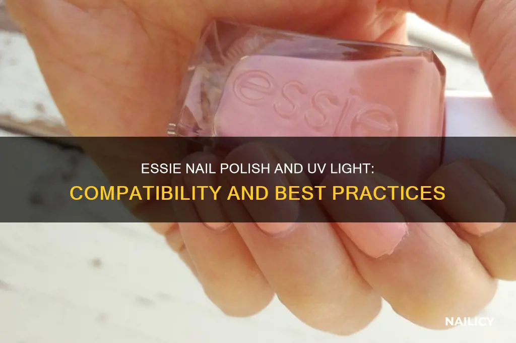 can you use essie nail polish with uv light